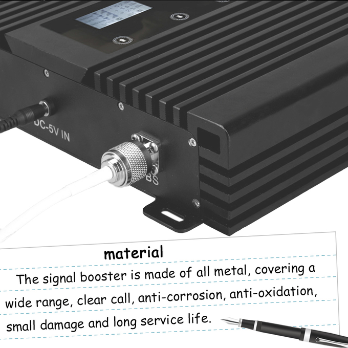 Multi-band Mobile Signal Booster 800/900/1800MHz Amplifier Repeater 2G 4G 7