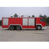 Quality Heavy Duty 6x4 Drive Six Seats Water Tanker Fire Truck Flattop Four Door Length Cab for sale
