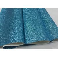 China Glitter Fabric Ocean Blue Sparkle Wallpaper For Wallpaper Wall Covering factory