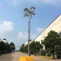 China 12M 400W Winch Up Aluminum Portable LED Light Towers factory