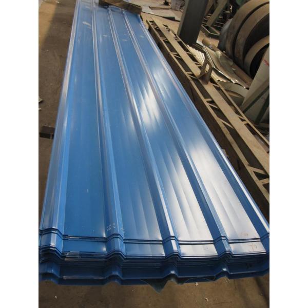 Quality 1500 - 3800mm Length JIS G3322 CGLCC, ASTM A792 Prepainted Corrugated Steel Roof Sheets for sale