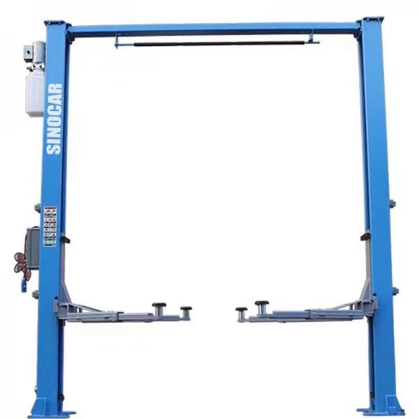 Quality 5000kg Two Post Car Lifts Lifting 45 Seconds Safety Manual Release Mobile 2 Post for sale