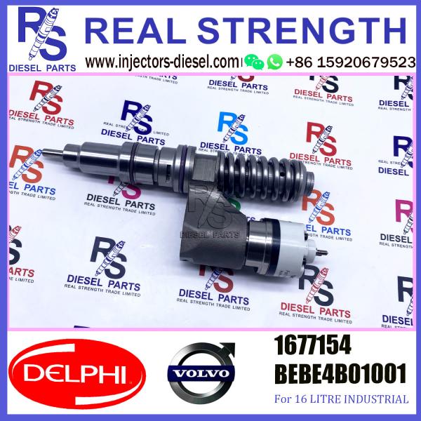 Quality 1677154 Vo-lvo Diesel Injector DELPHI BEBE4B01001 A0 For D12 3045 EURO SPEC for sale