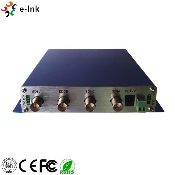 Quality HD SDI To Fiber Optic Converter with Forward Audio for sale