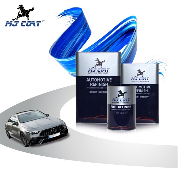 Quality OEM Automotive Top Coat Paint High Hardness 2K Extra White Car Paint for sale