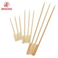 China Disposable 100% Natural 14cm BBQ Bamboo Sticks factory