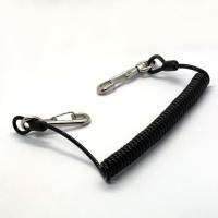 China Flexible Scaffolding Spring Loaded  Tool Lanyard with Loop and Hook factory