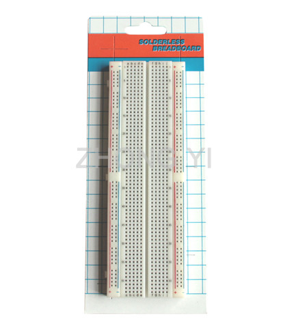 Quality Bb830 Transparent Soldered Breadboard Inserted For Building / Testing Circuits for sale
