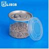 China 209# plastic pet bottle with easy open end	clear pet round tube bottle	food tin pop can	transparent pet bottle tube factory