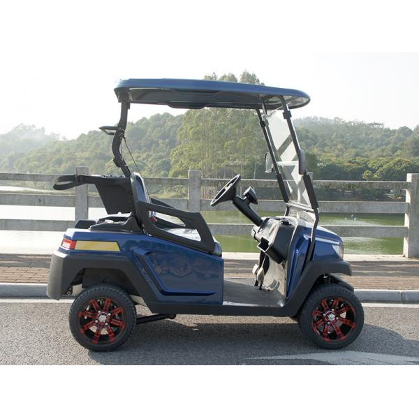 Quality Aluminum Chassis Electric Golf Buggy ADC 48V 3.7KW Motor 60-80KM Endurance for sale