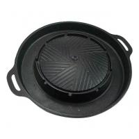Quality Korean Style Square Stovetop Grill Pan Aluminum Non Stick Smokeless Barbecue for sale