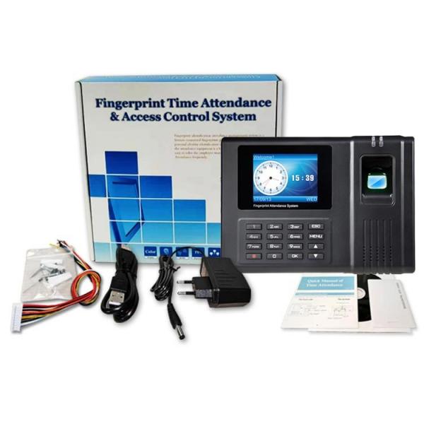 Quality Fingerprint Scanner Mifare Card Web Based Time Recording for sale