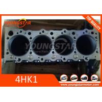 China ISUZU 4HK1 Engine Cylinder Block , HITACHI Excavator 4 cylinder engine block 8-98204528-0 factory