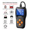 China Electrical Automotive Car Battery Tester 2.4 Inch Screen Size ABS Housing Material factory
