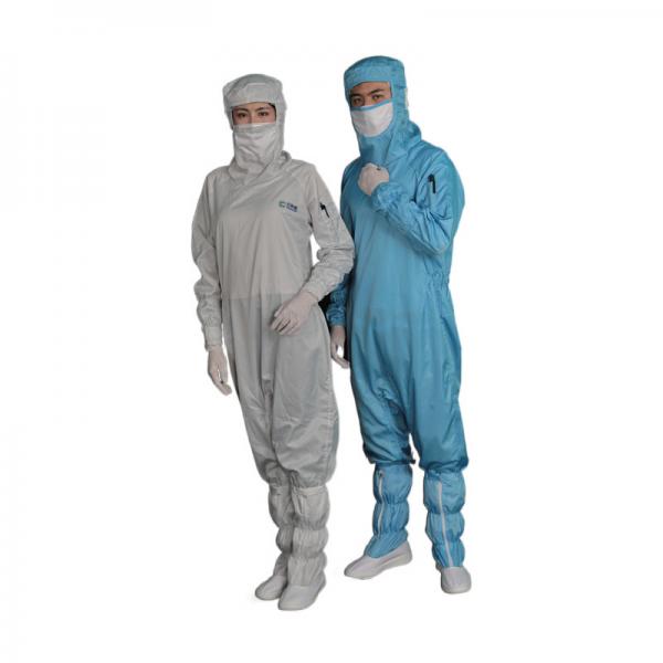 Quality Anti-static Garment Jumpsuit Cleanroom esd Workwear Protective Clothing Coverall for sale