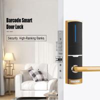 China Gold Color 310 X 72 Mm Hotel Key Card Door Lock With Free Management Software factory