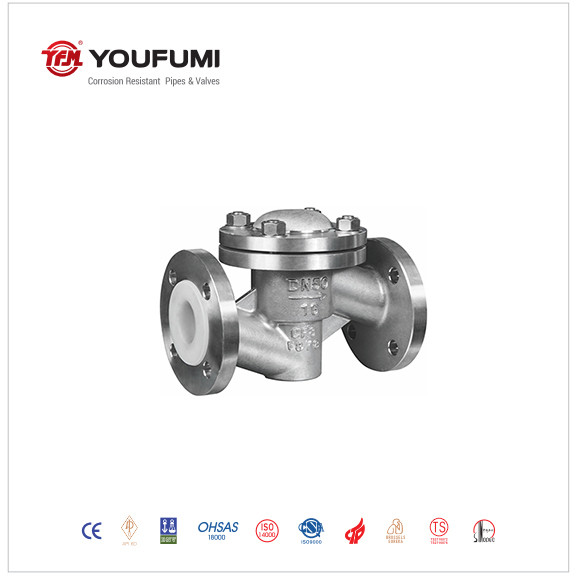 Quality CF8 Swing Check Valve 3 Inch Stainless Steel Corrosion Proof for sale