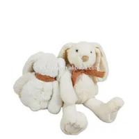 China ODM OEM Embroidery Soft Animal Toys Cotton Stuffed Plush Sitting Rabbit Toy Girls Gift factory