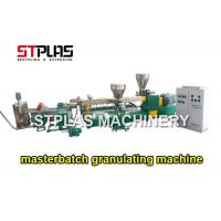China High Efficiency Filler Masterbatch Production Line For Plastic Recycled PP PE factory