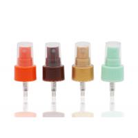 China Cosmetic Colorful Fine Mist Sprayer Pump 0.2ml Dosage 18mm 20mm 24mm 28mm Size factory