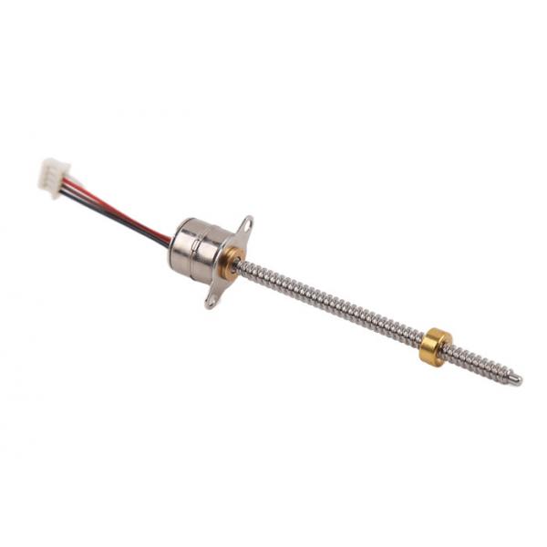 Quality SM1063 5V DC PM Stepper Motor 18 Degrees Step Angle With Lead Screw / Nut for sale