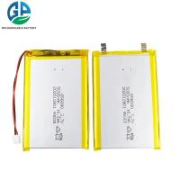 China High Capacity 5000mah 3.7 V Lithium Ion Polymer Battery 500 Times Lp656090 for sale