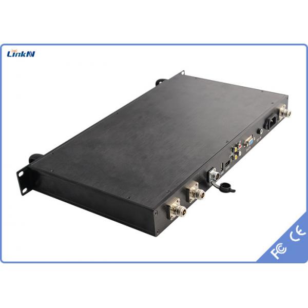 Quality Rugged 1U Shipborne COFDM Receiver HDMI SDI DC-12V Dual Antennas 300-2700MHz for sale