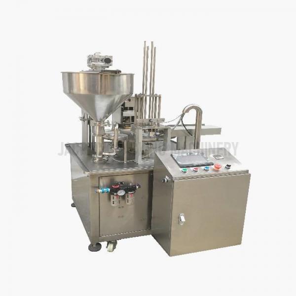 Quality Stainless Steel Yogurt Cup Filling Sealing Machine 220V/50HZ For Food Processing for sale