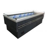 China Large Cooling Equipment Commercial Display Island Freezer Open Top For Store for sale