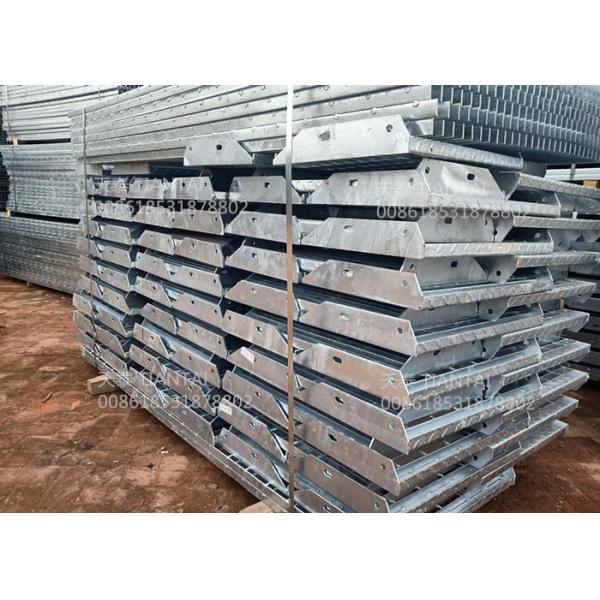 Quality 70mm T4 Galvanized Metal Steel Stair Treads Grating Steps for sale