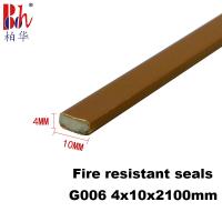 China CE Certificated Fire Resistant Seals PVC Shell Sodium Silicate Filling factory