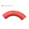 Quality Double Layer Concrete Pump Pipeline No.2 Steel Angle Pipe 175A90R400 for sale