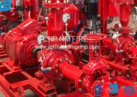 China UL Listed Electric Motor Driven Fire Pump End Suction Pump Sets 47.7kw Max Shaft Power factory