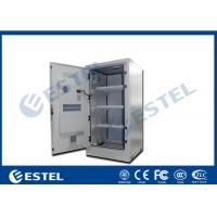 China Aluminum Outdoor Battery Cabinet One Front Door For Telecom Station factory