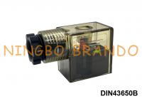 China DIN 43650 Form B MPM Solenoid Valve Coil Connector IP65 DIN 43650B factory
