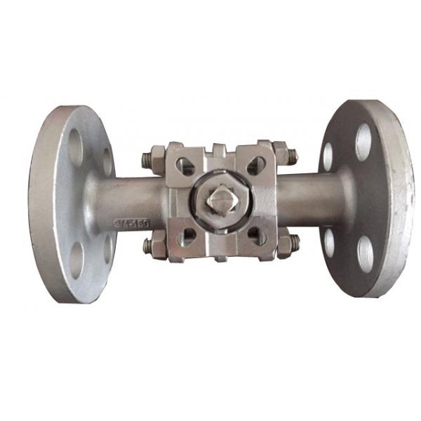 Quality Stainless Steel DN20 Full Bore Flanged Ball Valve PN16  40 ANSI 150LB for sale