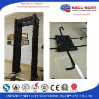 China Movable Walk Through Metal Detector Door Security Devices With Face Recognition System factory
