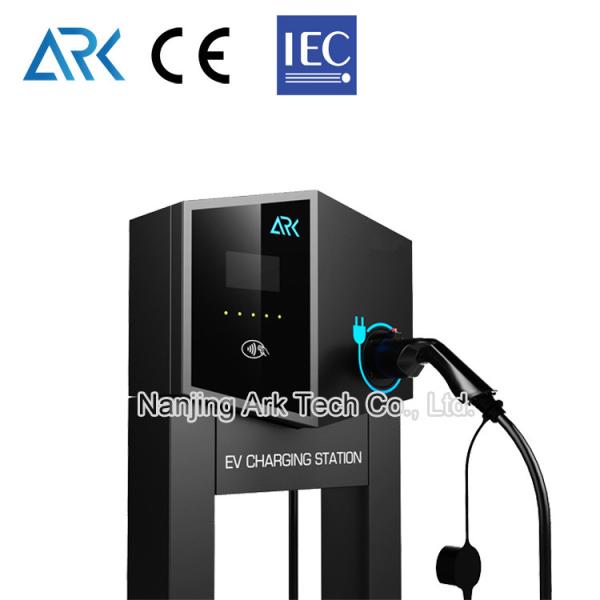 Quality RFID And LCD Display 400V Wallbox Commercial EV Charger for sale