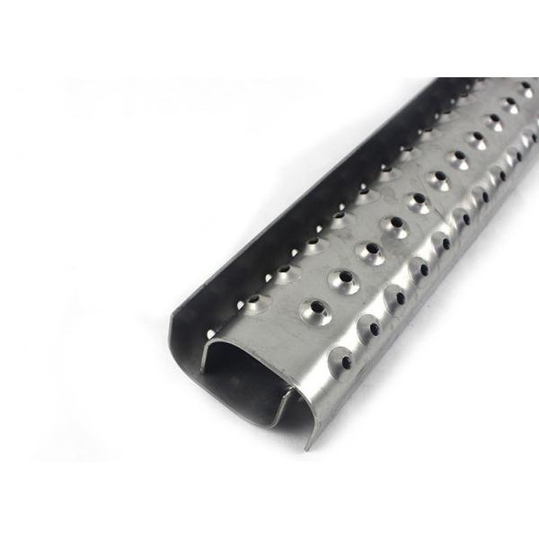 Quality Carbon Steel Galvanized Steel Non Slip Ladder Rung Covers 13 14 Gauge for sale