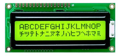 Quality 1602 STN Yellow Green Character LCD Display Module White LED Backlight for sale