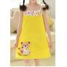 China Fashion sleeveless girl dress cartoon pattern sleepwear for kid hot sale factory
