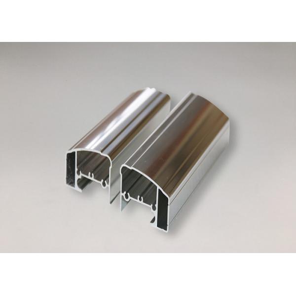 Quality High Strength Shiny Polished Aluminum Profile Extrusions For Bathroom Door Frame for sale