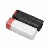 China Colored Plastic Trash Bags Flat Top Puncture Resistance Extra Strong factory