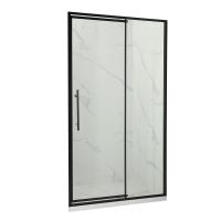 China Extruded Aluminum Bathroom Doors , Vertical Waterproof Sliding Door Tinted Glass for sale