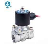 China Mini Size 3/8&quot;1/2&quot;NPT Water Solenoid Valve 12v 2w160 Valve Stainless factory