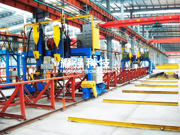 China I Beam Box Beam Production Line Sub Arc Welding Machine 25mm factory