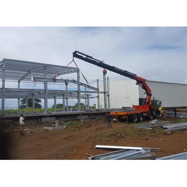 Quality Portal Steel Frame Warehouse Construction Big Wind Load for sale