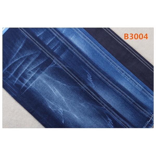 Quality Crosshatch 11oz 170 Cm 65% Cotton Stretch Slub Denim Fabric For Jeans for sale