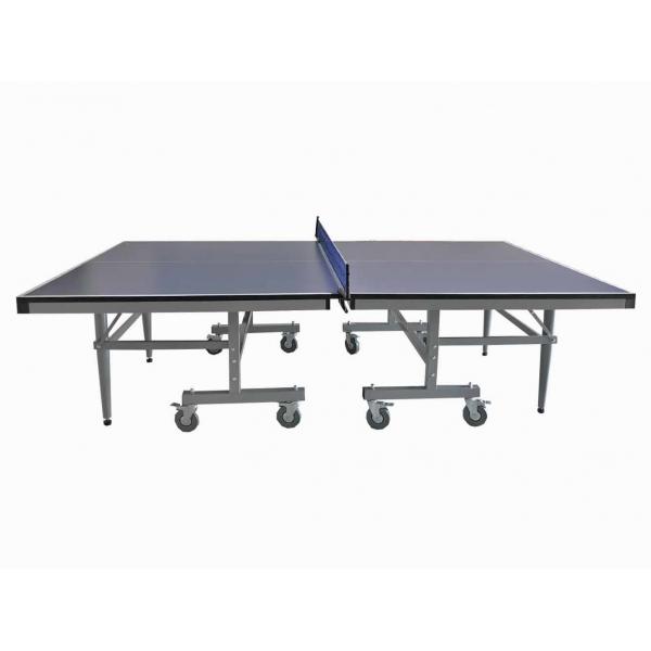 Quality Moveable Sport Tennis Table Foldable UV 25mm Top With Bat And Ball Holder Indoor for sale