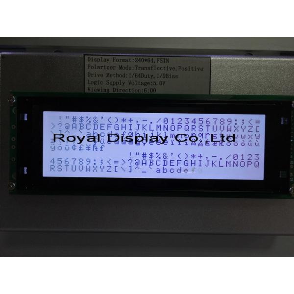 Quality Building In Controller Graphic LCD Module 5.0V Power Supply 240X64 Dot for sale